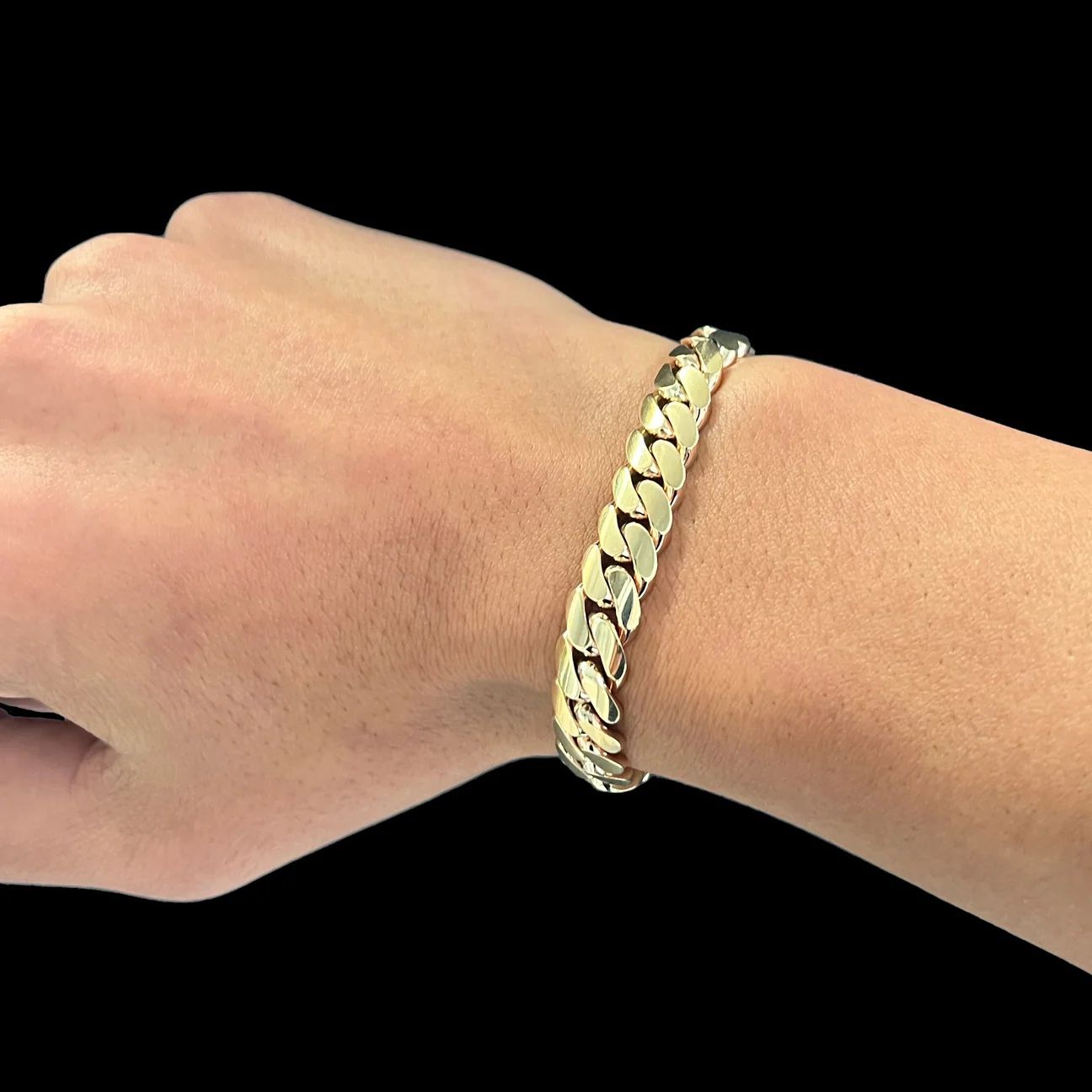 18k Gold Cuban Bracelet 