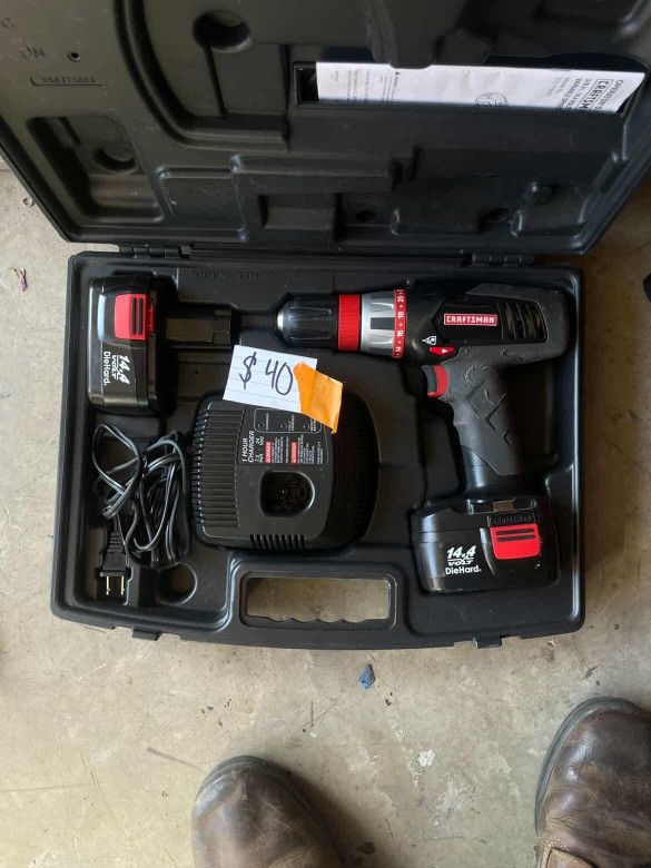 Craftsman Drill With everything