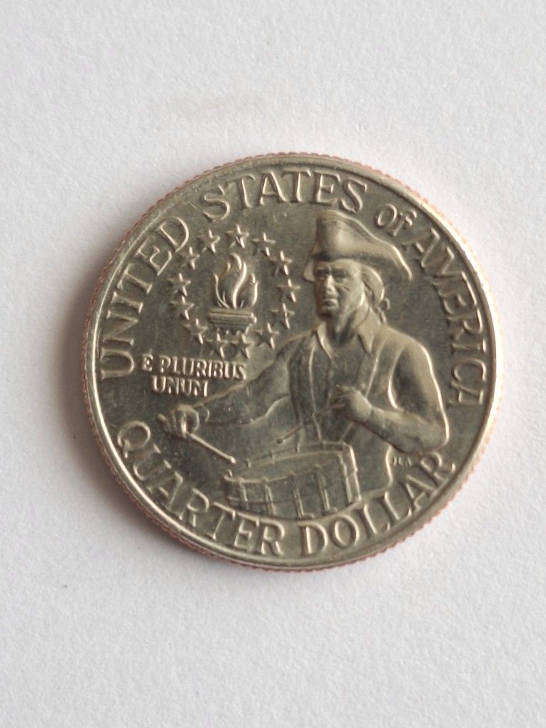 D Us Bicentennial Quarter