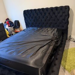 Queen Size Bed Set/Dresser 