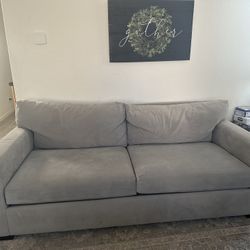 Living Spaces Gray Couch