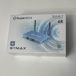 Superbox  S7 Max Stream box all ppv, sports, stream services, cable channels