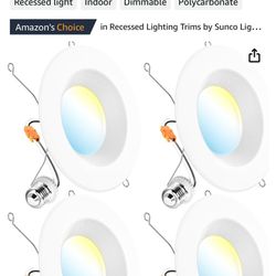 12 Sunco LED recessed Lights 