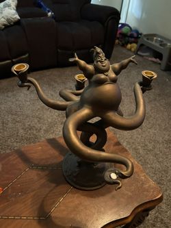 Disney Ursula Pure Brass Candlestick Holder