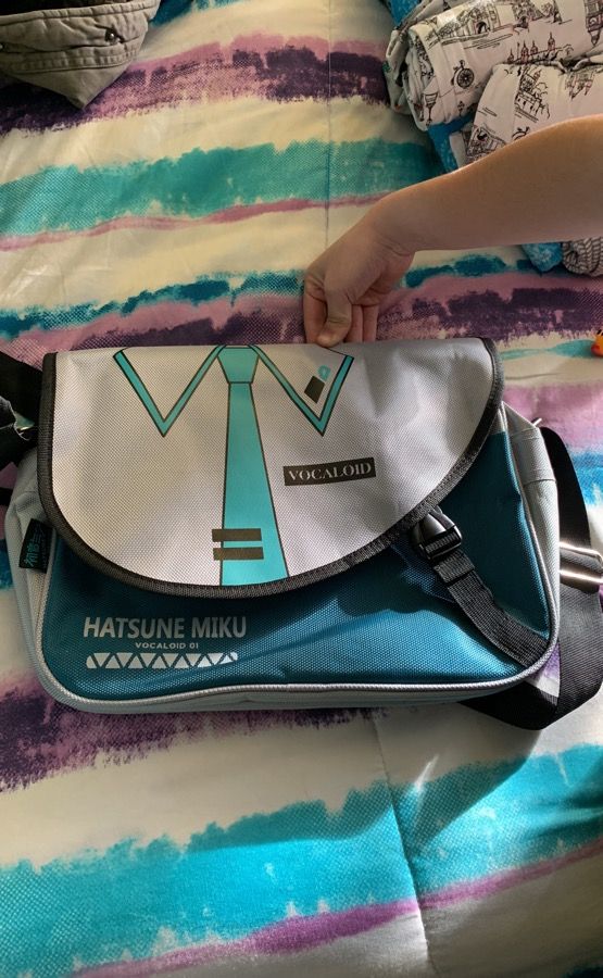 Hatsune Miku Vocaloid Messenger Bag