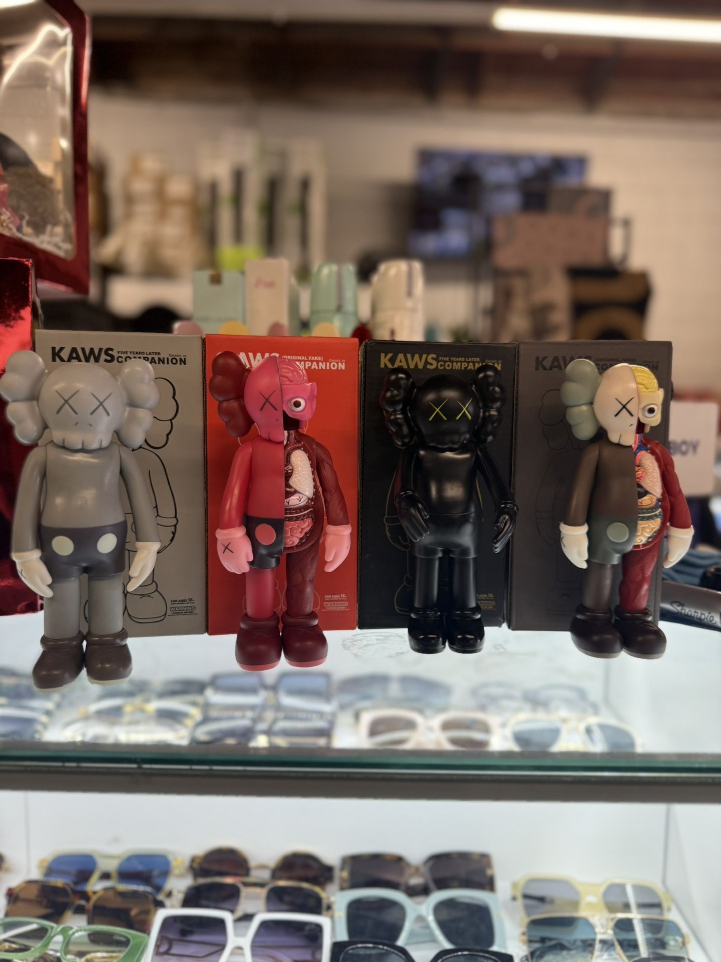 Kaws Original Fake Companion Flayed Open Edition Vinyl 8 Inch Figure Custom