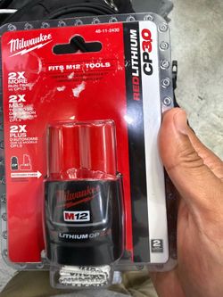 Milwaukee m12 cp3.0 battery