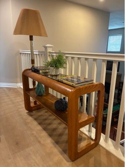 1970s Lou Hodges for Mersman Sofa Entry console table