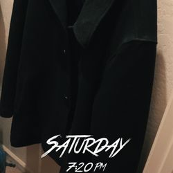 Men’s Wool Coat Extra Large