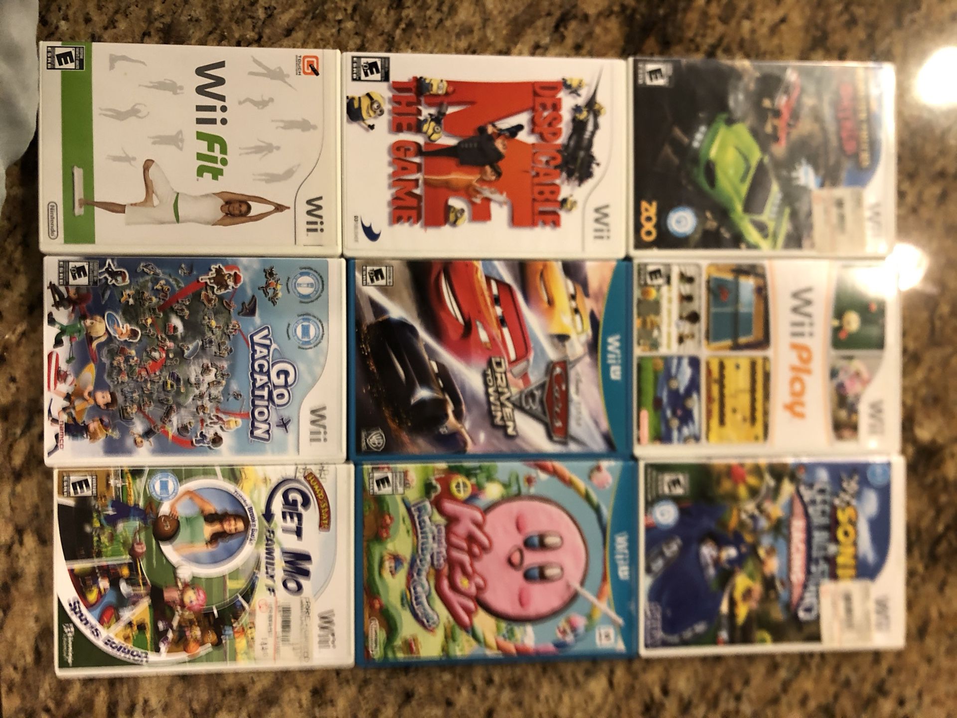 Nintendo Wii Games and Wii Fit board