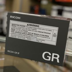 Ricoh GR IV Mirrorless Camera