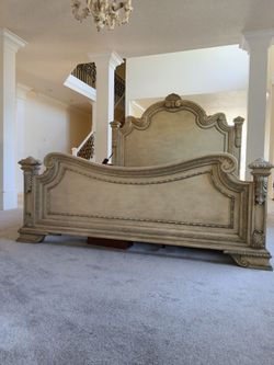 King size headboard and footboard