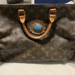 Up cycled Authentic Louis Vuitton bag