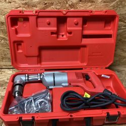 Milwaukee 7 Amp Corded 1/2 in. Corded Right-Angle Drill Kit with Hard Case