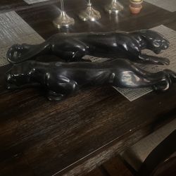 Panteras De Cerámica 