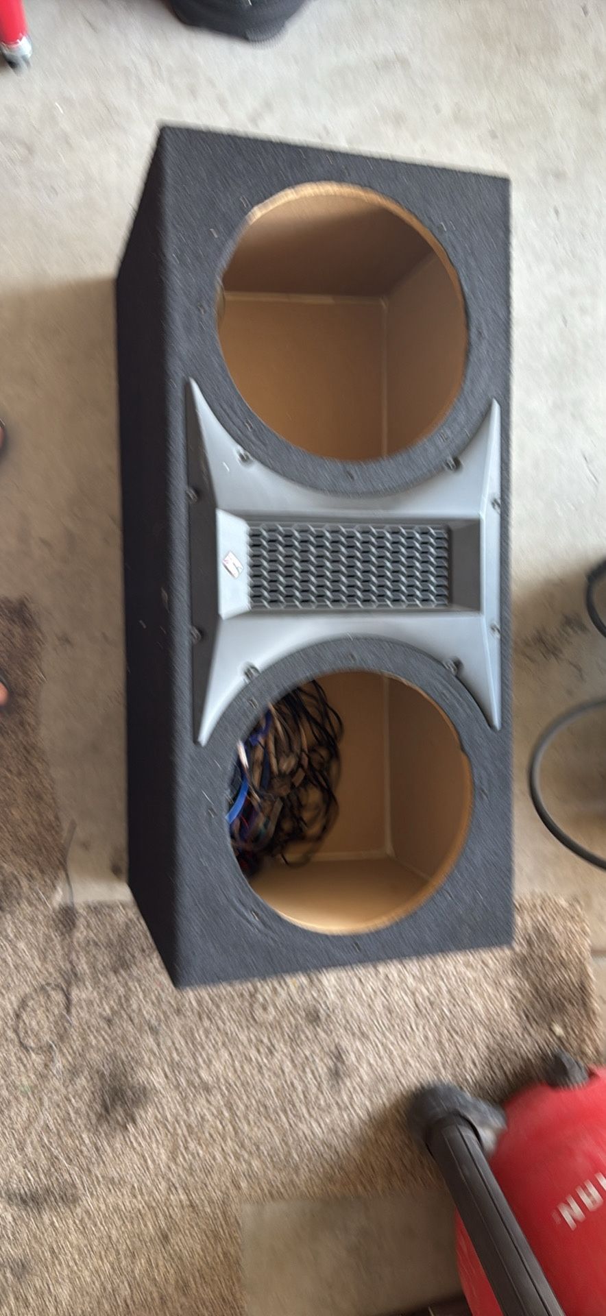 Ported Dual 12” Speaker Box