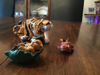 Ceramic Lion King characters