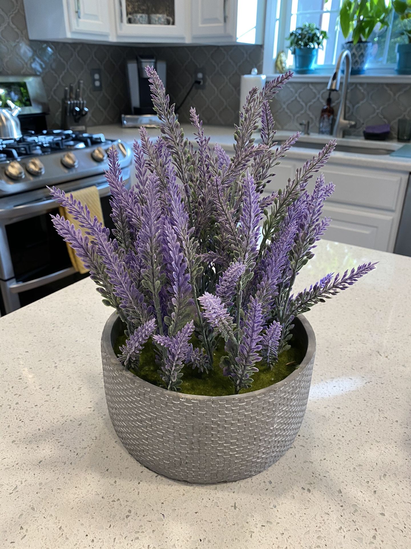 Artificial Lavender Plant