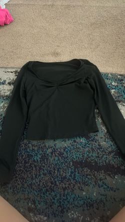 SHEIN black top with small curve part in front