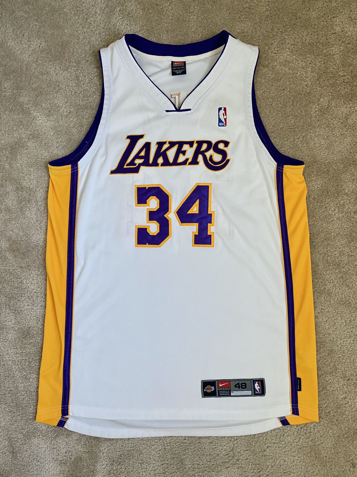 Shaquille O’Neal Nike Authentic Lakers 48/XL 2003 Jersey Shaq