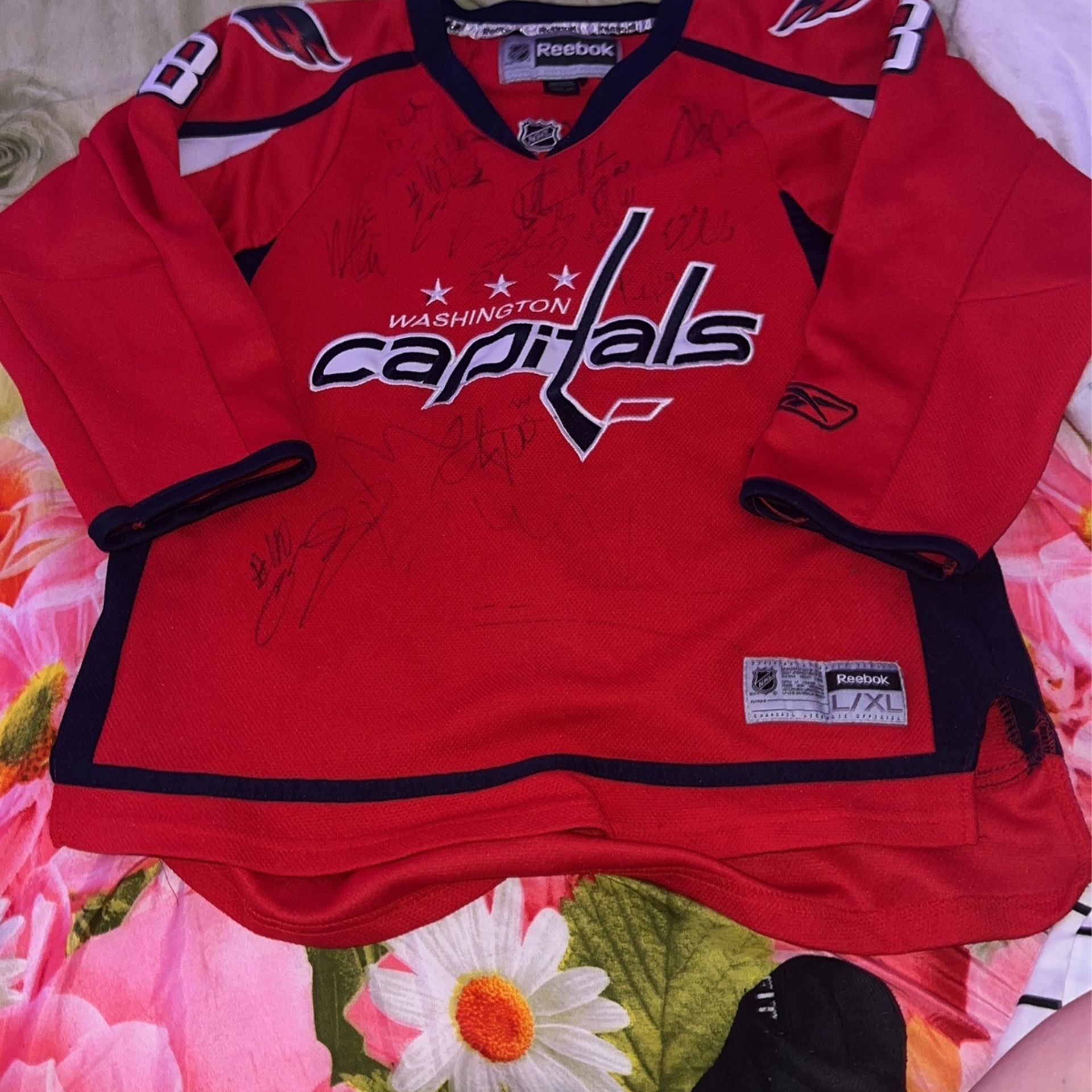 ovechkin signed jersey