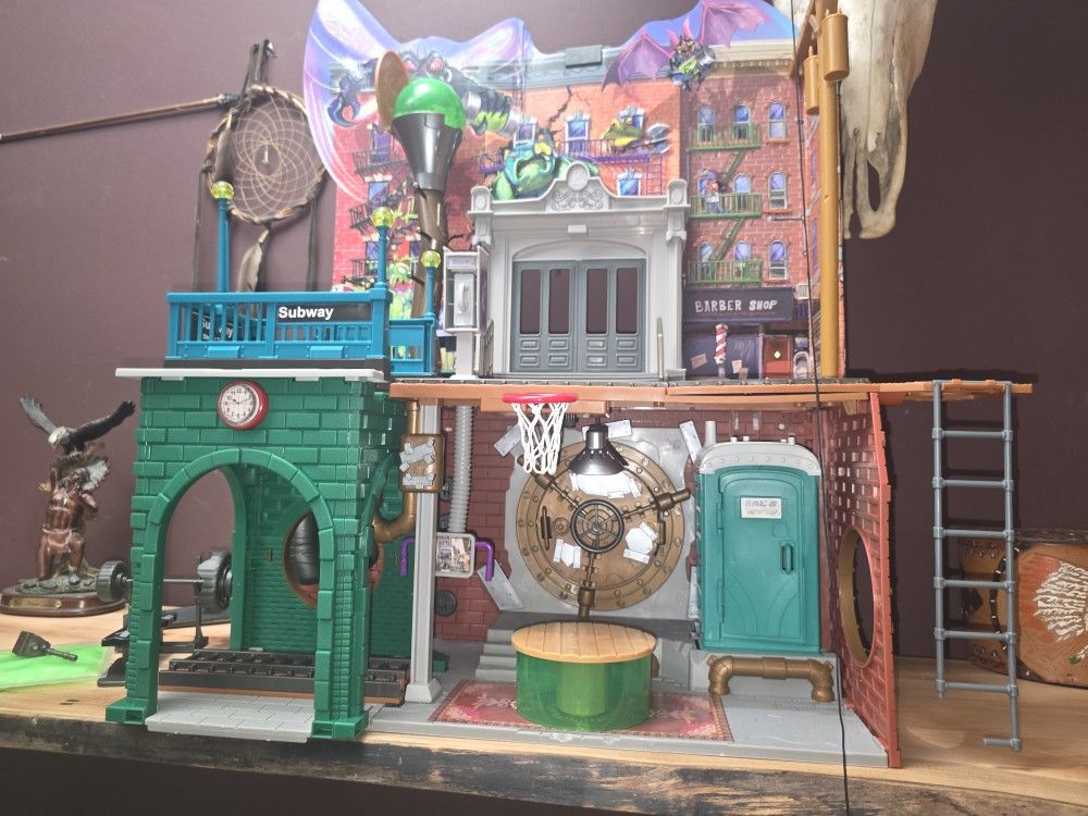TMNT Mutant Mayham Sewer Lair Playset