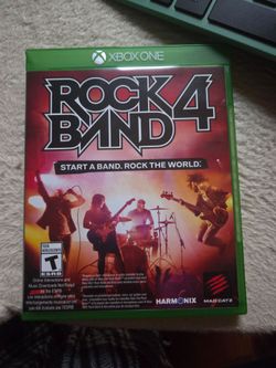 Rock Band 4 Xbox one
