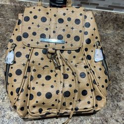 Polls Dot Backpack/ Purse