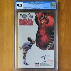 Moon Girl and Devil Dinosaur #1, CGC 9.8