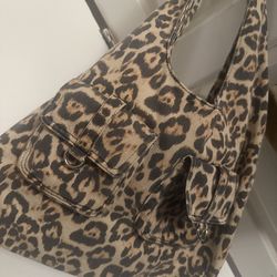 No boundaries cheetah boho bag