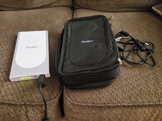 resmed power station II CPAP BACKUP BATTERY tested