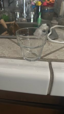 Nice glass cups