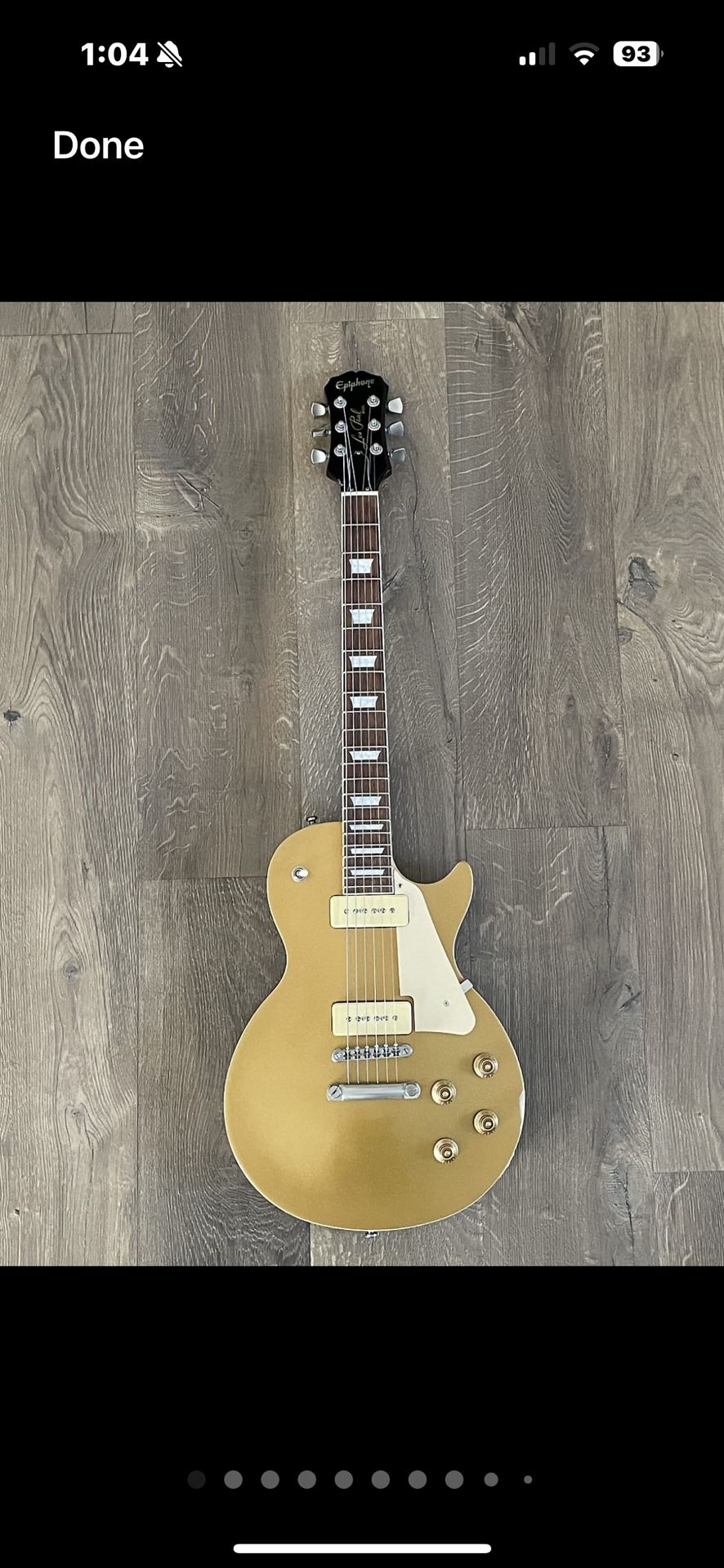Epiphone Les Paul ‘56 Gold top - Upgrades