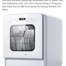 New Airmen’s Countertop Dishwasher