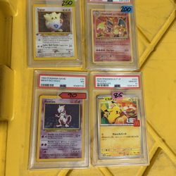 Pokemon PSA Graded Cards