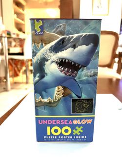 - Rompecabezas de 100 piezas/Undersea Glow