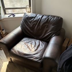 Leather Club Chair