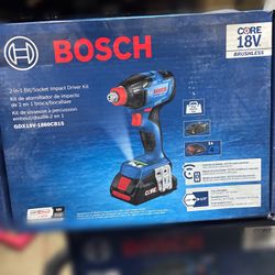 BOSCH IMPACT DRIVER KIT GDX18V-1860CB15