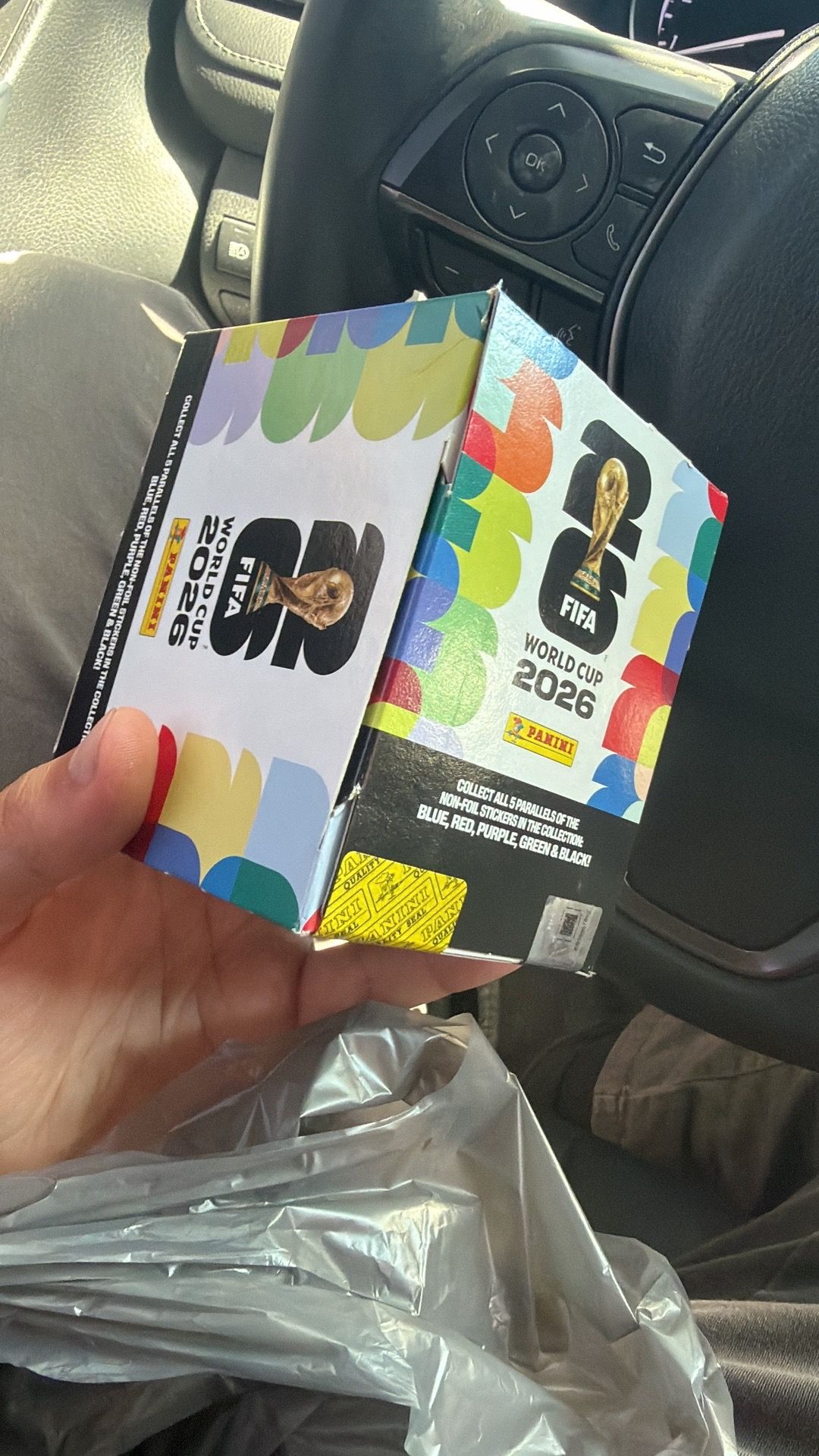 Panini FIFA World Cup 2026 box 50 packets