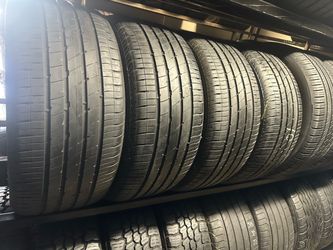 SET OF TIRE 255 40 20 GOODYEAR 85% LIFE