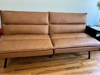 Brown Futon Couch