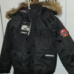 Avalanche Boys Water Resistant Coated Coat