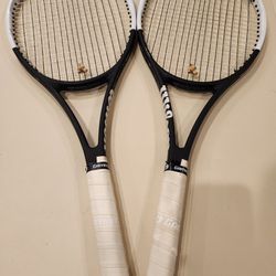 Pair Of Wilson Pro Staff Countervail CV Tennis Racket Racquet 4 1/4 L2