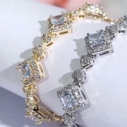 Elegant Silver Plated Bracelet