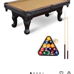 Pool table And Accoutrements $550 Or Best Offer 