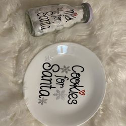 Milk And Cookies For Santa 
