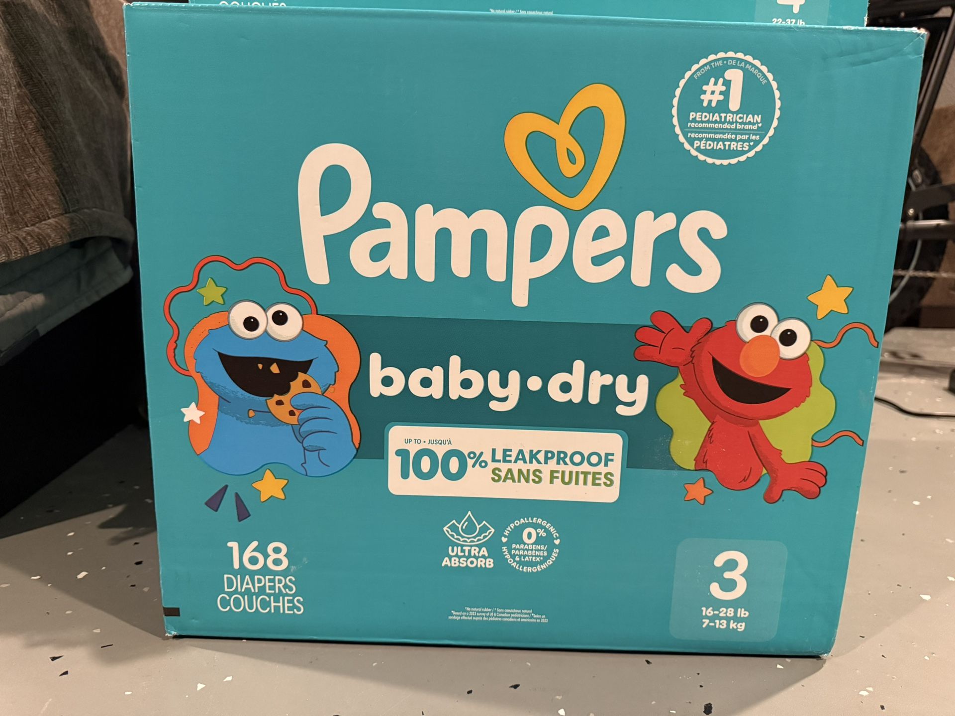 Pampers Size 3 168