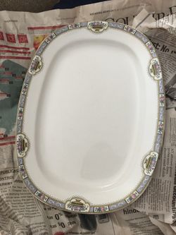 Vintage/antique large serving plate