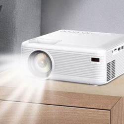 Mini Projector 1080P Portable, Compatible with IOS/Android/Windows/TV/HDMI/USB