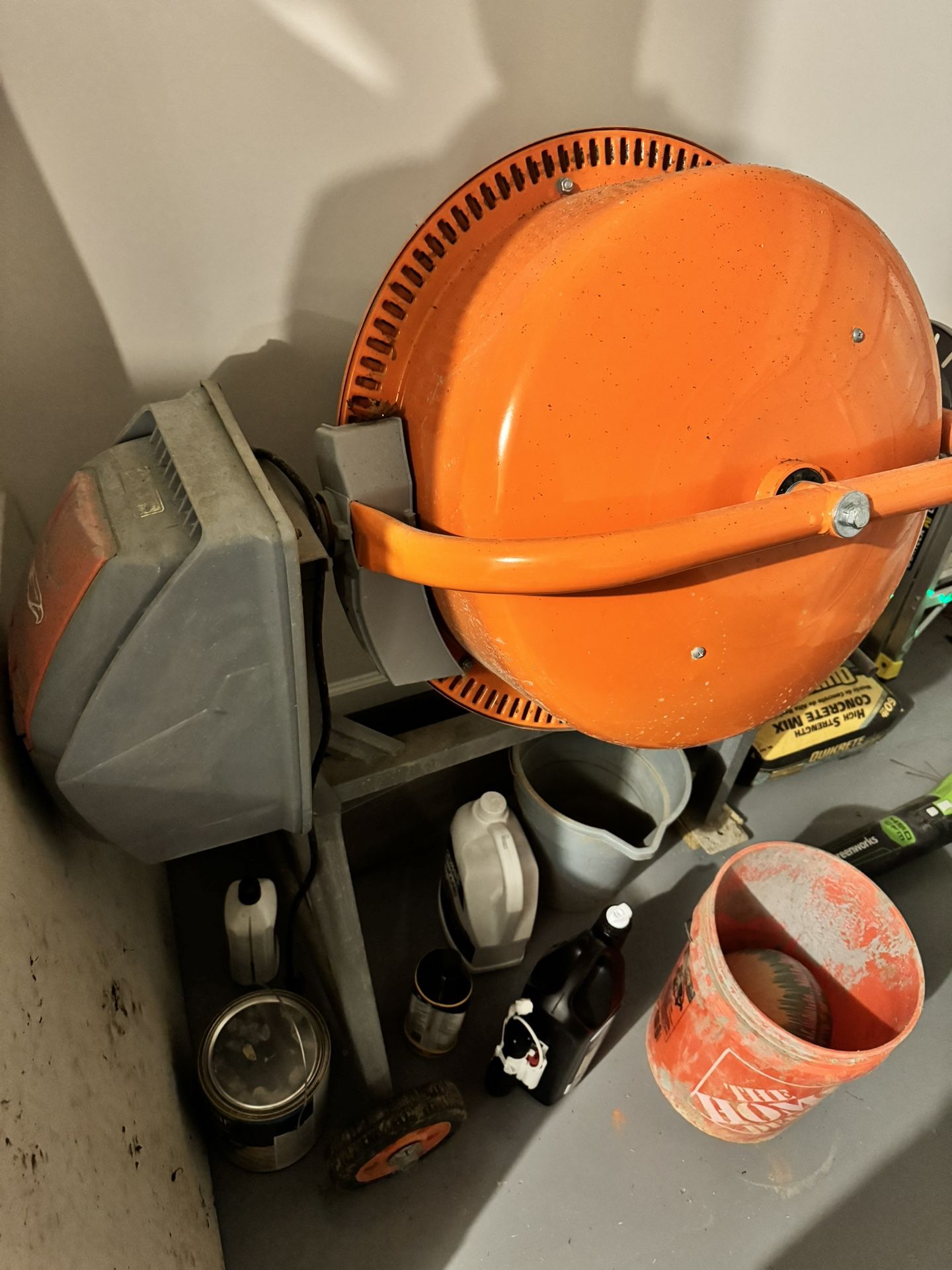 YardMax 4 cu. ft. Concrete Mixer